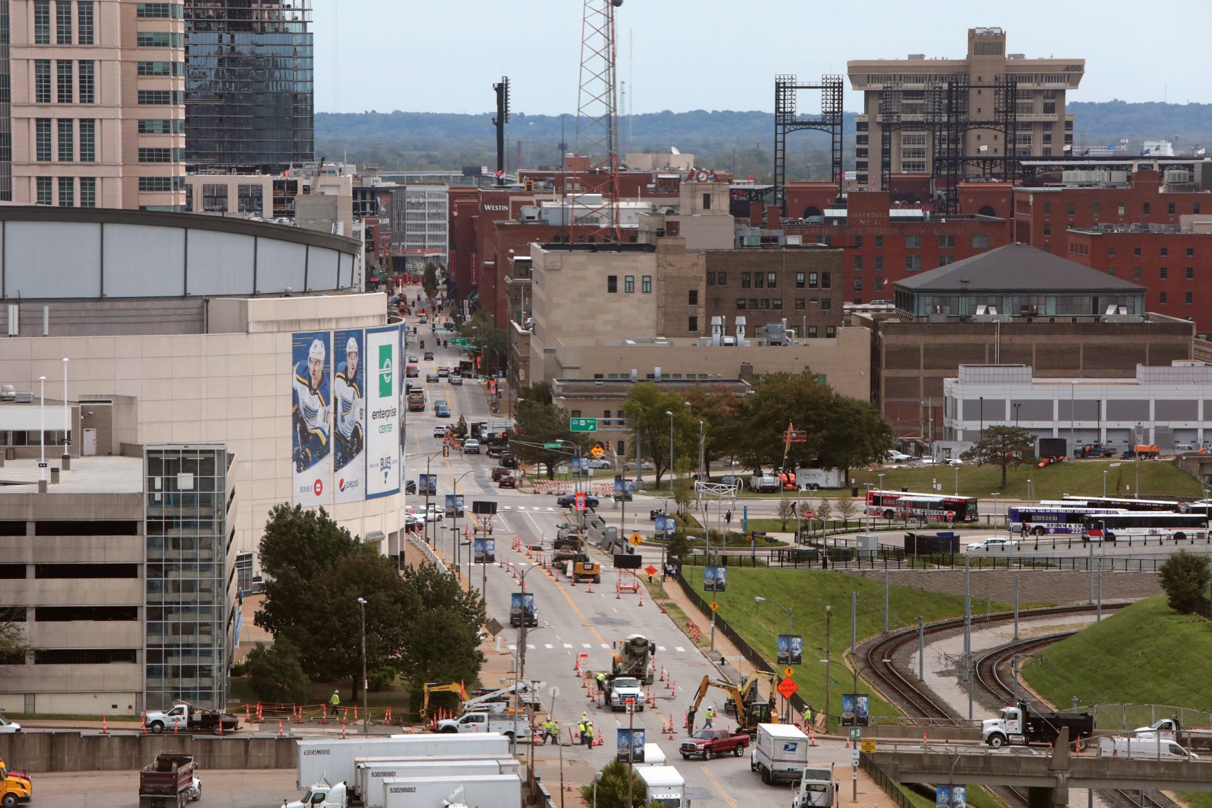 St. Louis Wheel is now turning